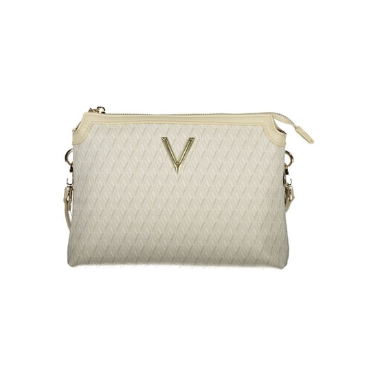 Mario Valentino Beige Polyurethan Damen-Handtasche mit verstellbarem Schultergurt - Image 1