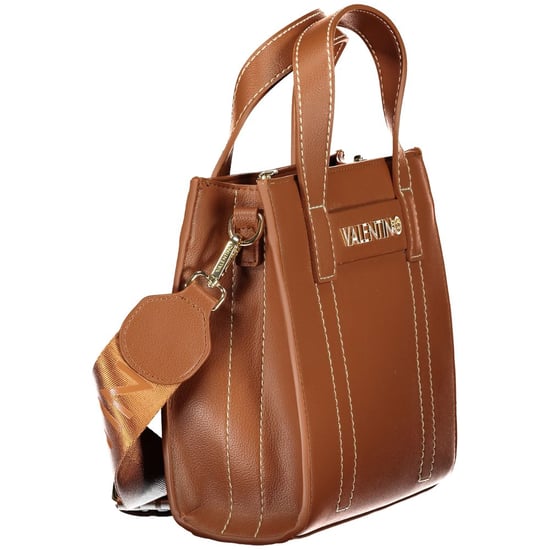 Mario Valentino Braune Polyurethan Damenhandtasche - Image 3