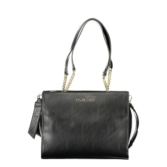 Mario Valentino Schwarze Polyurethan Damen Tasche - Image 1