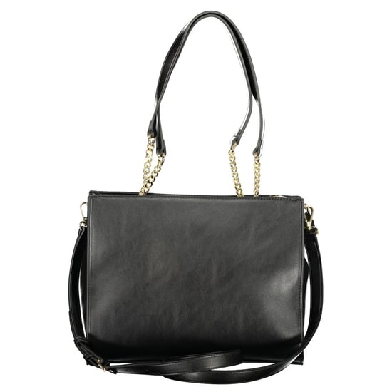 Mario Valentino Schwarze Polyurethan Damen Tasche - Image 2
