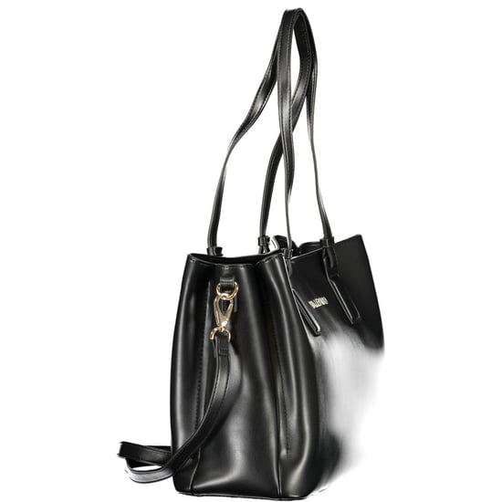 Mario Valentino Nero Polyurethan Damenhandtasche mit recycelten Eigenschaften - Image 3