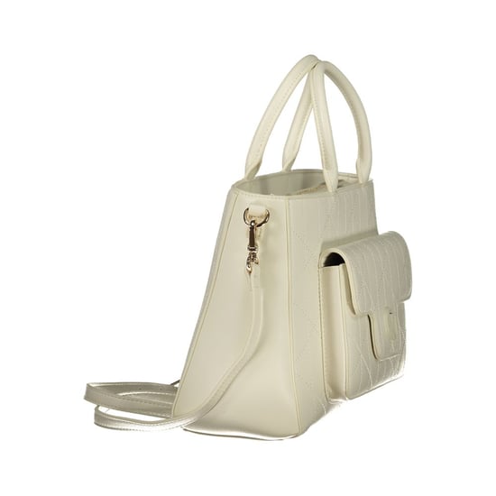 Mario Valentino Bianco Polyurethan Damenhandtasche - Image 3