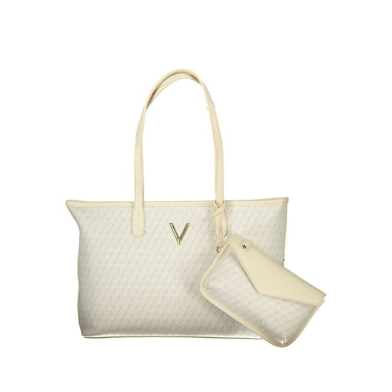 Mario Valentino Beigefarbene Polyurethan Damen-Handtasche - Image 1