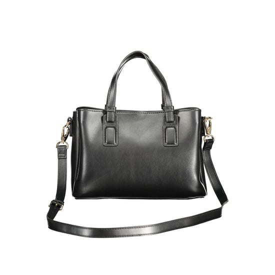 Mario Valentino Schwarze Polyurethan Damenhandtasche - Image 2