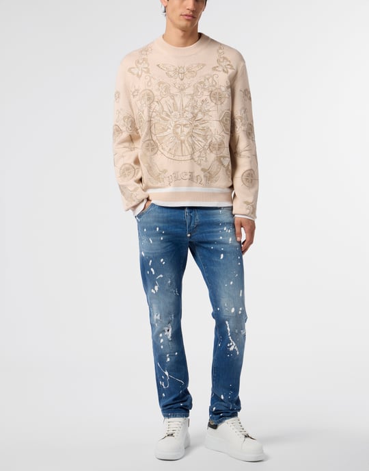 Round Neck Pullover Tattoo - Image 4