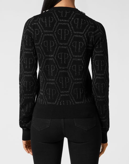 Pullover Rundhalsausschnitt Monogram - Image 3