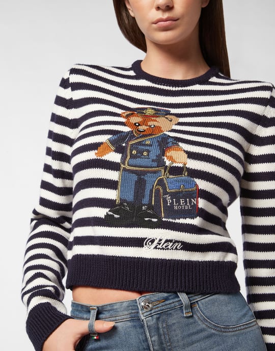 Pullover Rundhalsausschnitt Ls Teddy - Image 2