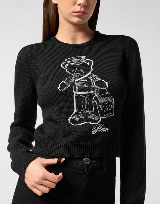 Pullover Rundhalsausschnitt Ls Teddy - Image 2