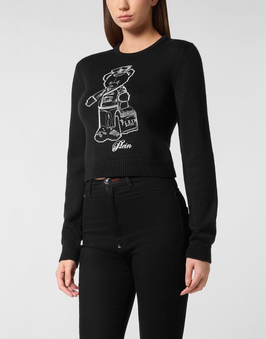 Pullover Rundhalsausschnitt Ls Teddy - Image 5