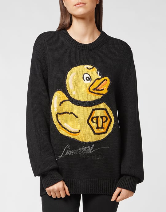 Rundhalspullover Duck - Image 3