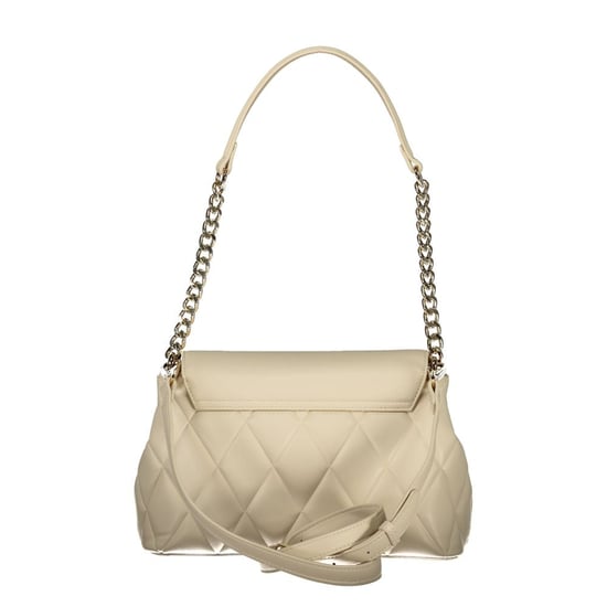 Mario Valentino Beige Polyurethan Damen Schultertasche - Image 2