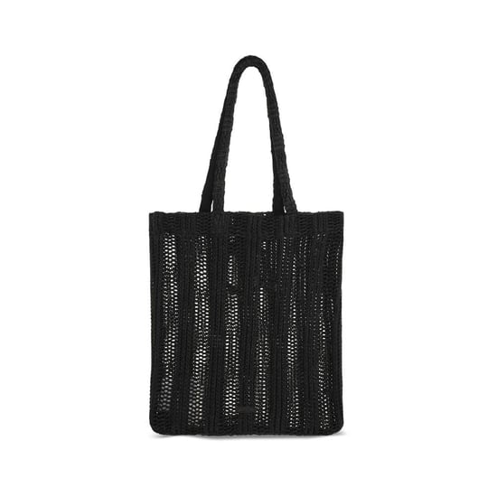 PINKO Schwarze Raffia Schultertasche - Image 2