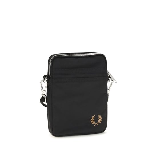 Fred Perry Schwarze Nylon-Umhängetasche - Image 2