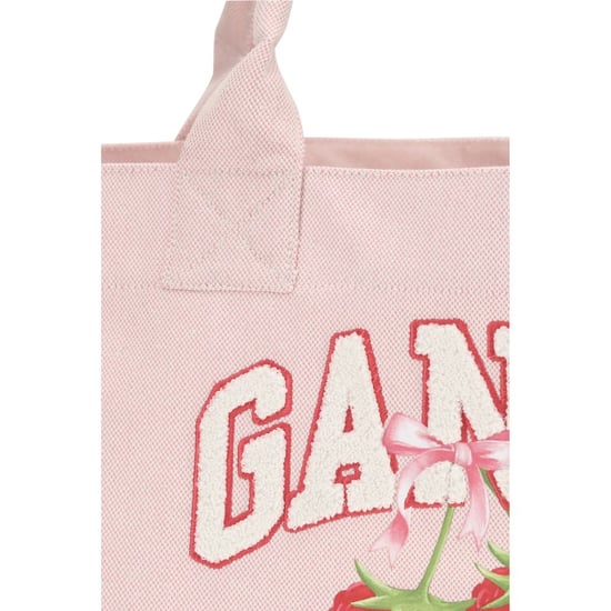 Ganni Mehrfarbige Recycelte Polyester Schultertasche - Image 4