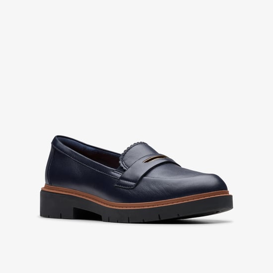 Westlynn Glow Navy Leather Schuhe - Image 5