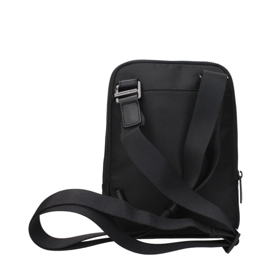 Piquadro Schwarze Stoff Umhängetasche - Image 3