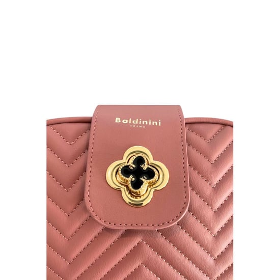 Baldinini Trend Pink PU Damen Umhängetasche - Image 6