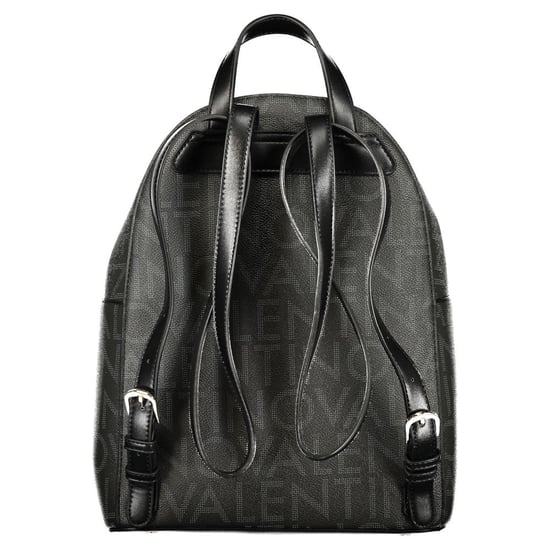 Mario Valentino Schwarzer Polyurethan Damen Rucksack - Image 2