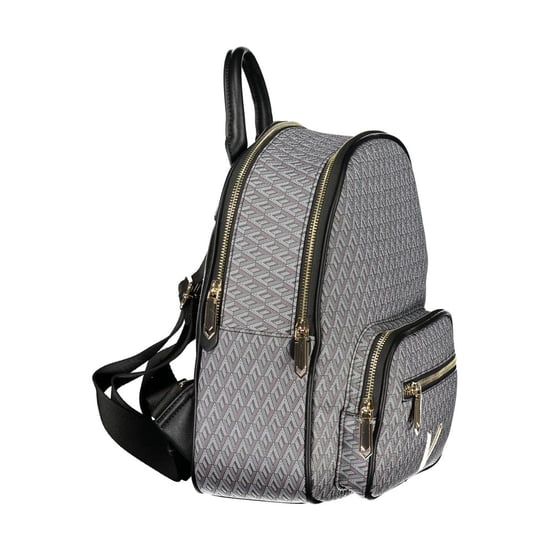 Mario Valentino Schwarzer Polyurethan Damenrucksack - Image 3