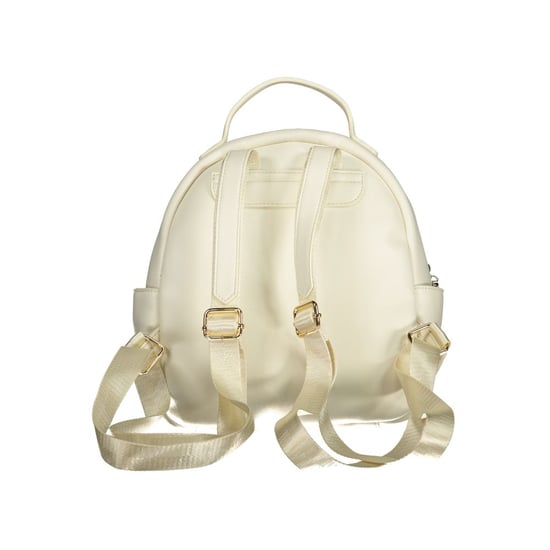 Mario Valentino Bianco Polyurethan Damen Rucksack - Image 2