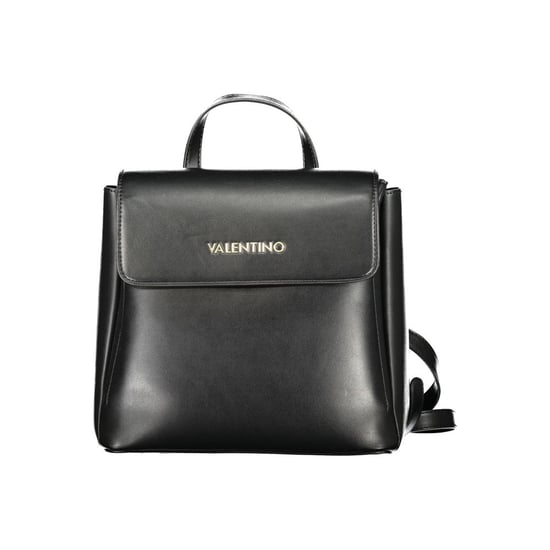 Mario Valentino Schwarzer Polyurethan Damen-Rucksack - Image 1