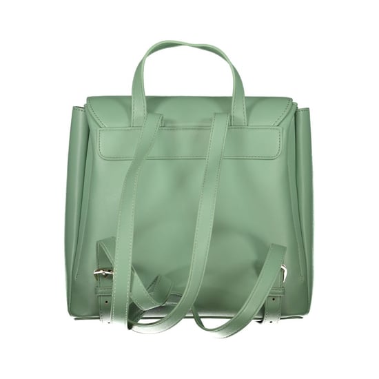Mario Valentino Grüner Polyurethan Damen Rucksack - Image 2