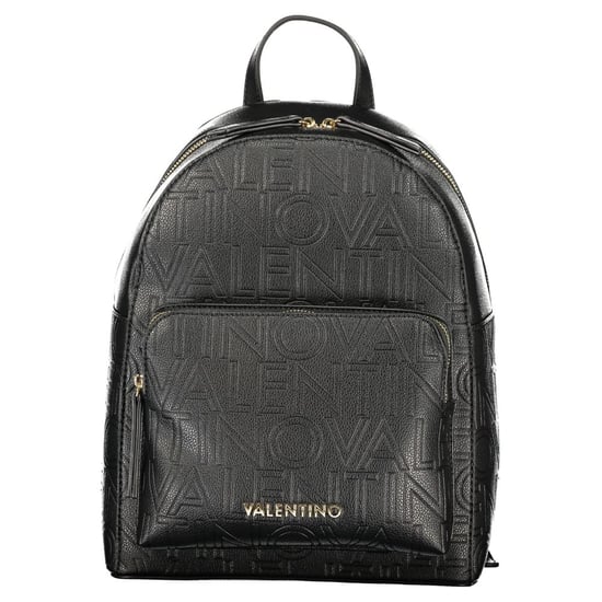 Mario Valentino Schwarzer Polyurethan Damen-Rucksack - Image 1