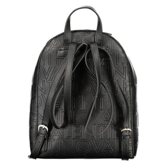Mario Valentino Schwarzer Polyurethan Damen-Rucksack - Image 2