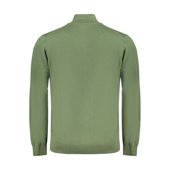 Norwegen 1963 Verde Baumwoll Herren Cardigan - Image 2