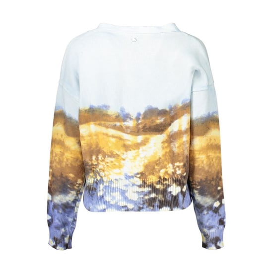 Desigual Azzurro Baumwoll Damenpullover - Image 2