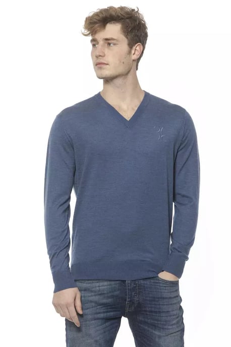 Billionaire Italian Couture Blauer Cashmere-Pullover - Image 1