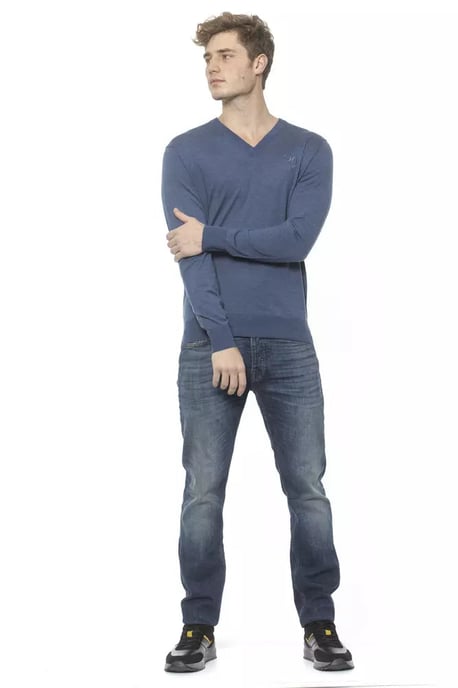 Billionaire Italian Couture Blauer Cashmere-Pullover - Image 4