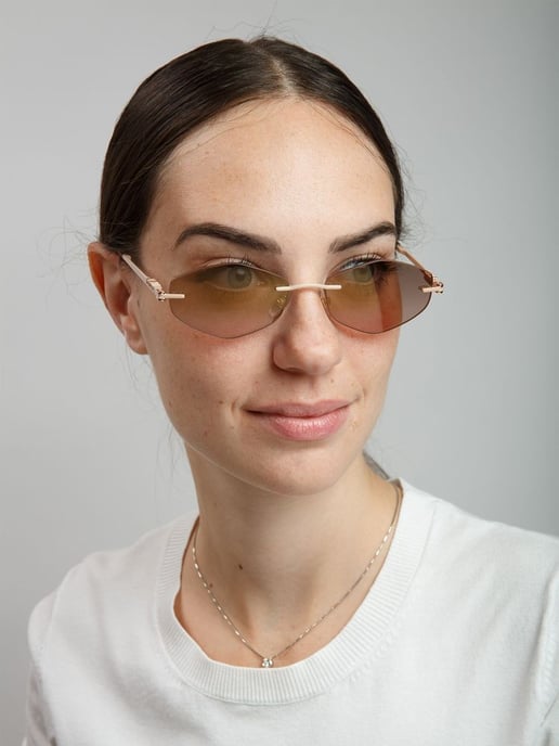 Furla Sonnenbrille Glänzendes Vollbeige - Image 4