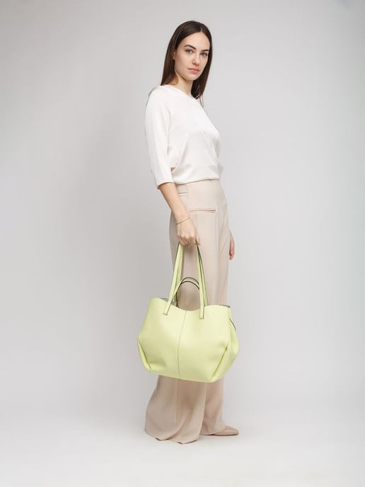 Giulia Monti Tote Bag Limettengrün - Image 5