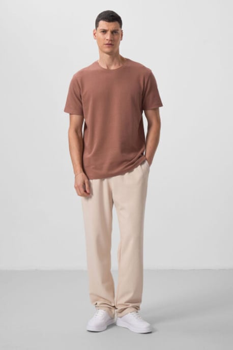 Herren Regular Fit Rundhals-T-Shirt - Image 2