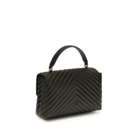 PINKO Bicolor Kalbleder Bos Taurus Handtasche - Image 3