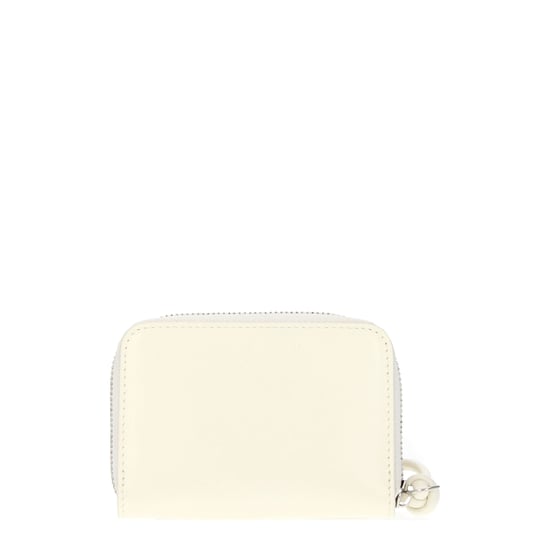 Jil Sander Beigefarbenes Lederportemonnaie - Image 2