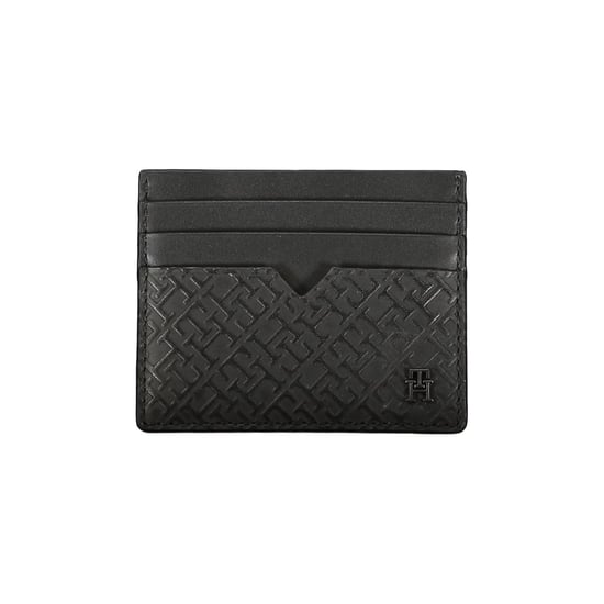 Tommy Hilfiger Schwarze Leder Geldbörse für Herren - Image 1