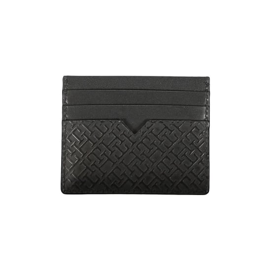 Tommy Hilfiger Schwarze Leder Geldbörse für Herren - Image 2