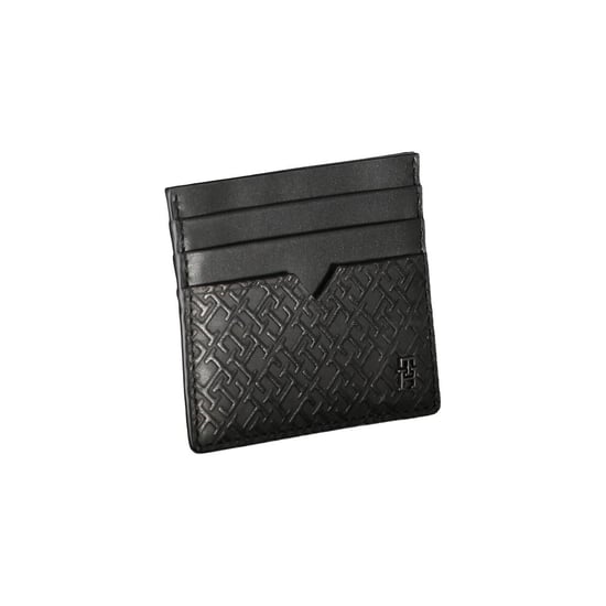 Tommy Hilfiger Schwarze Leder Geldbörse für Herren - Image 3