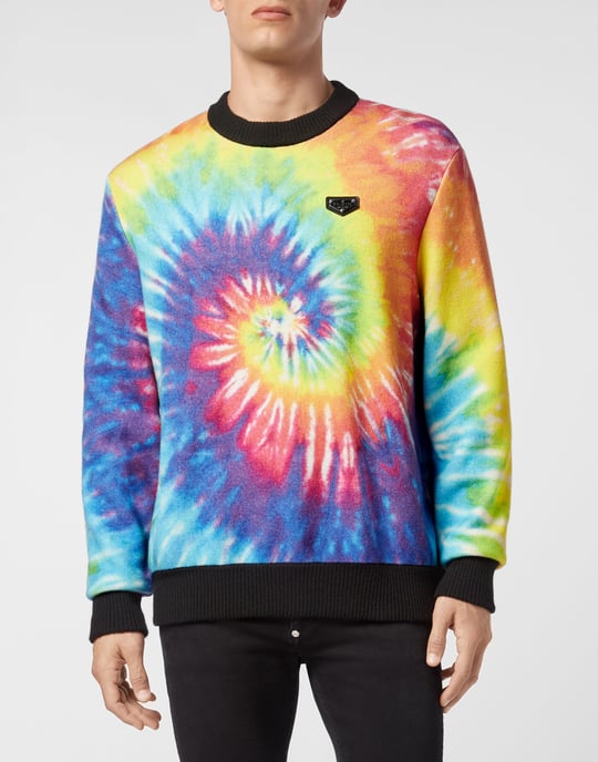 Rundhalspullover Tie Dye - Image 2
