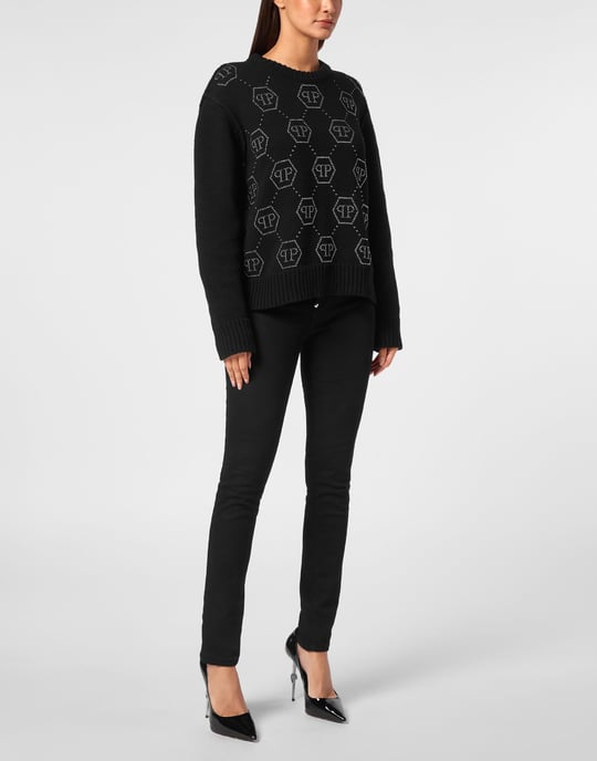 Pullover Rundhalsausschnitt Monogram - Image 3