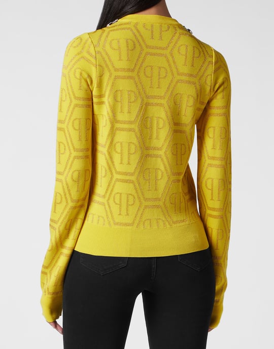Pullover Rundhalsausschnitt Monogram - Image 5