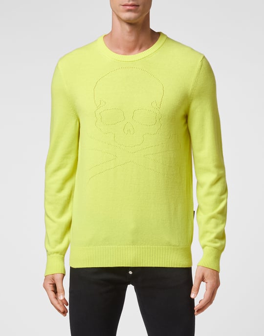 Rundhalspullover Skull And Plein - Image 2