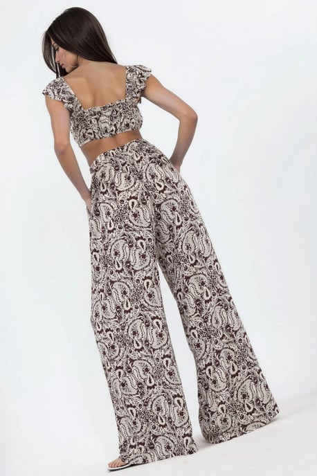 Weite Paisley-Hosen - Image 3