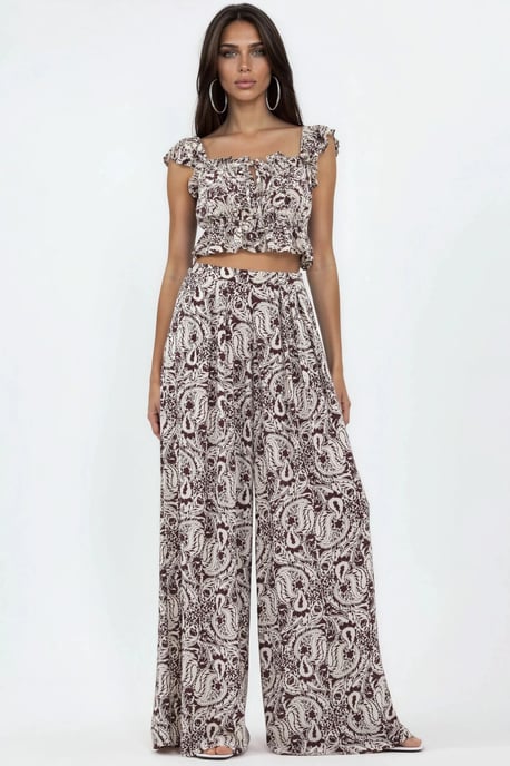 Weite Paisley-Hosen - Image 4