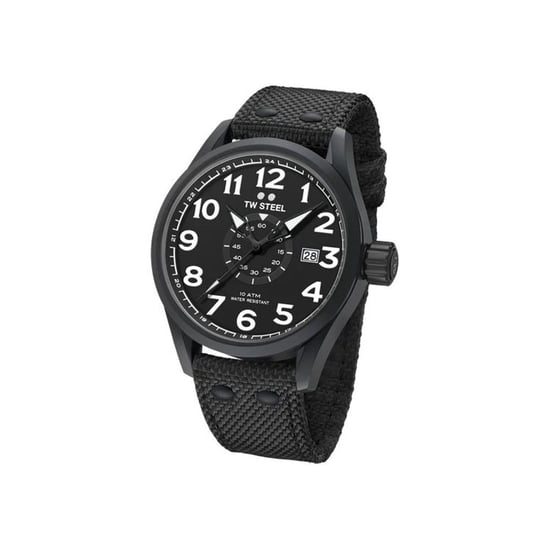 TW Steel Schwarze Stoff Sportuhr - Image 2