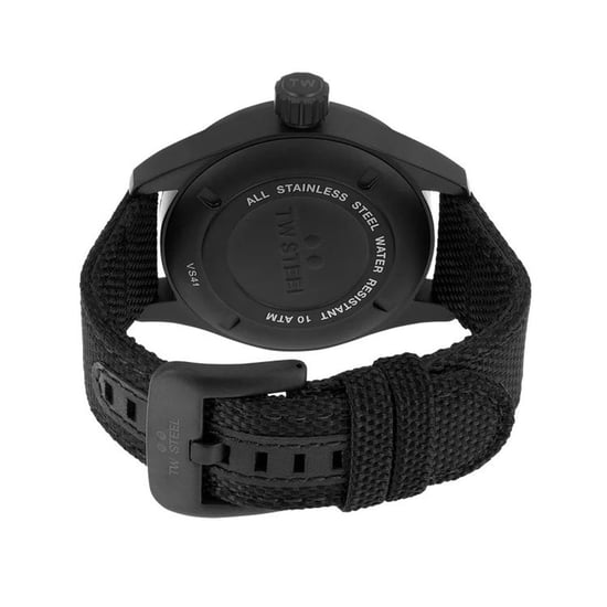 TW Steel Schwarze Stoff Sportuhr - Image 3