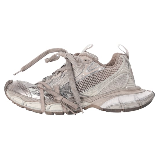 Balenciaga 3XL Distressed Sneakers aus beigem Polyester - Image 2