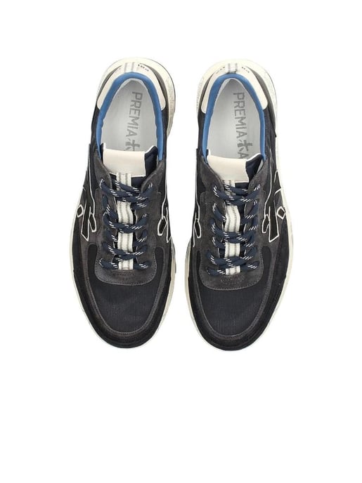 Premiata Sneakers Blau/Weiß - Image 2
